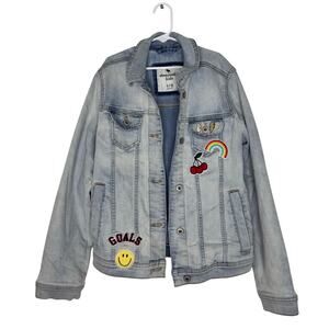 Abercrombie Kids 11/12 Light Denim Jean Jacket
